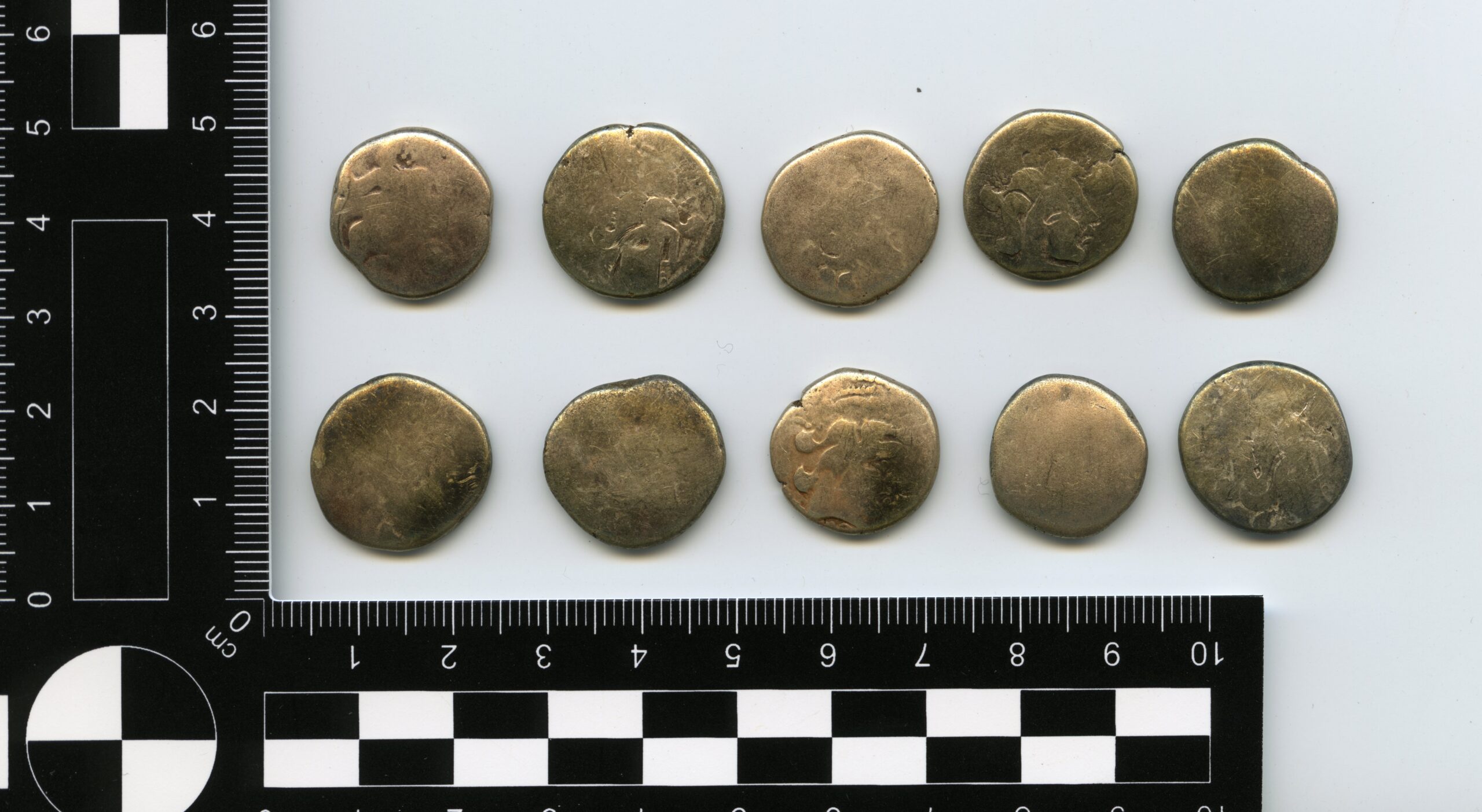 Selection of the Charlton Marshall Gold Stater HoardPAS/The British Museum, CC BY-NC-SA 4.0 DEED